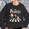 The Peanuts Snoopy Abbey Road Christmas Women Sweatshirt Gifts for Her