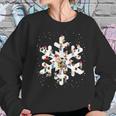 Peanuts Snowflakes Christmas Shirt Women Sweatshirt Gifts for Her