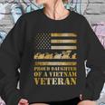 Proud Daughter Of A Vietnam Veteran Meaningful Gift Graphic Design Printed Casual Daily Basic Women Sweatshirt Gifts for Her