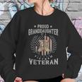 Proud Granddaughter Of A Vietnam Veteran Vietnam Women Sweatshirt Gifts for Her