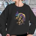 Psychedelic Magic Mushroom Smoking A Human Women Sweatshirt Gifts for Her