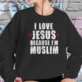 Ramadan Mubarak Quran I Love Jesus Muslim Gift Women Sweatshirt Gifts for Her