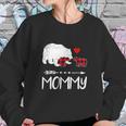 Red Plaid Mommy Bear Two Cubs Matching Buffalo Xmas Women Sweatshirt Gifts for Her