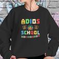 Retired Spanish Teacher Adios School Women Sweatshirt Gifts for Her