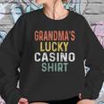 Retro Grandmas Lucky Casino Women Sweatshirt Gifts for Her