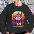 Retro Vintage Sister Shark Doo Doo Doo Women Sweatshirt Gifts for Her