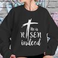 He Is Risen Hallelujah Easter Religious Christian Women Sweatshirt Gifts for Her