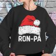 Ron Pa Santa Christmas Family Xmas Gifts Women Sweatshirt Gifts for Her