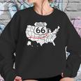 Route 66 V2 Men Women T-Shirt Graphic Print Casual Unisex Tee Women Sweatshirt Gifts for Her