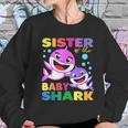 Sister Of The Baby Shark Women Sweatshirt Gifts for Her