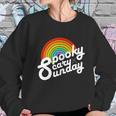 Spooky Scary Sunday Rainbow Funny Spooky Scary Sunday Trendy Funny Gift Women Sweatshirt Gifts for Her