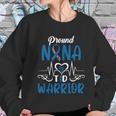 T1d Proud Nana Diabetes Awareness Type 1 Insulin Pancreas Cool Gift Graphic Design Printed Casual Daily Basic Women Sweatshirt Gifts for Her