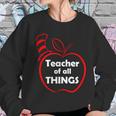 Teacher Of All Things Apple Logo Women Sweatshirt Gifts for Her