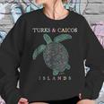 Turks & Caicos Islands Sea Turtle Women Sweatshirt Gifts for Her