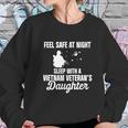 Vietnam War Veteran Daughter Safe Military Soldier Vet Graphic Design Printed Casual Daily Basic Women Sweatshirt Gifts for Her