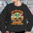 Vintage Baby Get In Loser We Are Getting Chicky Chicken Nuggies Women Sweatshirt Gifts for Her