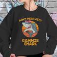 Vintage Dont Mess With Grandma Shark Gammie Gifts Women Sweatshirt Gifts for Her