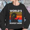 Worlds Dopest Mom Weed Soul Cannabis Vintage Women Sweatshirt Gifts for Her