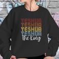 Yeshua Retro Vintage Messianic Jesus Gift Women Sweatshirt Gifts for Her