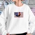 American Rooster Chicken Cock Strong Usa Pride Women Sweatshirt Gifts for Her