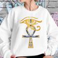 Ancient Egypt God Eye Of Horus Ankh Egyptian Symbol Women Sweatshirt Gifts for Her