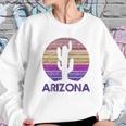 Arizona Vintage Retro Cactus Souvenir Gift Women Sweatshirt Gifts for Her