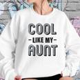 Brisco Brands Cool Aunts Funny Cute Nieces Women Sweatshirt Gifts for Her