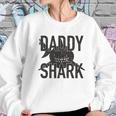 Daddy Shark Black Graphic Best Christmas Gifts For Dad Women Sweatshirt Gifts for Her