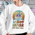 Daddy Shark Funny Fathers Day Best Christmas Gifts For Dad Women Sweatshirt Gifts for Her