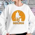 The Mandalorian Dadalorian Best Christmas Gifts For Dad Women Sweatshirt Gifts for Her