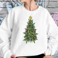 Marijuana Christmas Tree Women Sweatshirt Gifts for Her