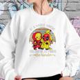 Pikachu And Deadpool In A World Where You Can Be Anything Be Kind Women Sweatshirt Gifts for Her