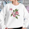 Pink Sultana Floral By Hannah Borger Overbeck Women Sweatshirt Gifts for Her