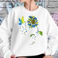 Pray For Ukraine Peace In Ukraine Dovesunflower Ukraine Graphic Design Printed Casual Daily Basic Women Sweatshirt Gifts for Her