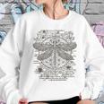 Spiritual Dragonfly Yoga Design Leonardo Da Vinci Vintage Women Sweatshirt Gifts for Her