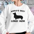 Worlds Best Corgi Mom Dog Owner Women Sweatshirt Gifts for Her