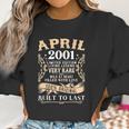 20Th Birthday Decoration April 2001 Men Women 20 Years Old Women Sweatshirt Gifts for Women