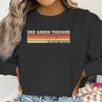 2Nd Grade Teacher Funny Job Title Profession Worker Women Sweatshirt Gifts for Women