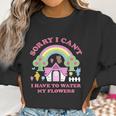 Animal Crossing Sorry I Cant I Have To Water My Flowers Women Sweatshirt Gifts for Women