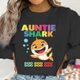 Auntie Shark Doo Doo Doo Family Gift Women Sweatshirt Gifts for Women