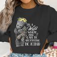 Baby Groot Hug Bear Autism In A World Where You Can Be Anything Be Kind Women Sweatshirt Gifts for Women