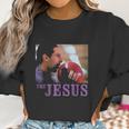 The Big Lebowski Jesus Licking The Bowling Ball Graphic Women Sweatshirt Gifts for Women