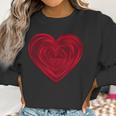 Big Red Heart Classic Valentines Day Women Men Kids Women Sweatshirt Gifts for Women