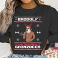 Brodolf The Red Nose Gainzdeer Gym Ugly Christmas Sweater Men Women T-Shirt Graphic Print Casual Unisex Tee Women Sweatshirt Gifts for Women