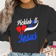 Christian Pickleball Jesus Funny Player Gift Dink Women Sweatshirt Gifts for Women