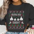 Christmas Merry And Dwight Ugly Christmas Sweater Women Sweatshirt Gifts for Women