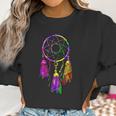 Colorful Dreamcatcher Feathers Native American Indian Tribal Women Sweatshirt Gifts for Women