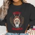 Creepy Merry Krampus Germanic Christmas Demon Horror Gift Women Sweatshirt Gifts for Women