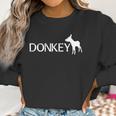 Cute Donkey Animal Logo Gift Women Sweatshirt Gifts for Women