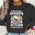 A Dad Grandpa And Vietnam Veteran Proud Retired Soldier Gift Women Sweatshirt Gifts for Women